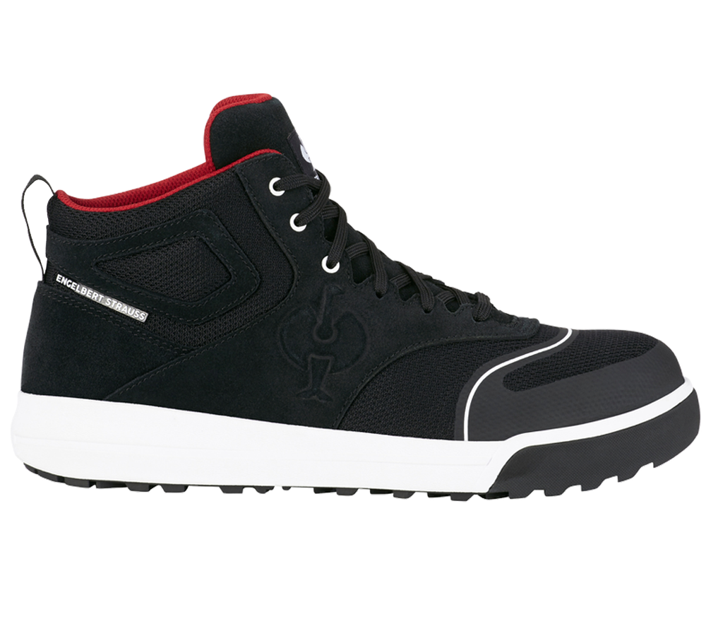 Primary image S1 Safety boots e.s. Vasegus II mid black/white
