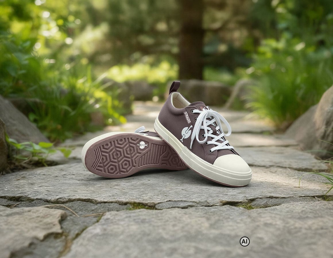 Main action image S1 Safety shoes e.s. Yatala low chestnut - AI generated / modified