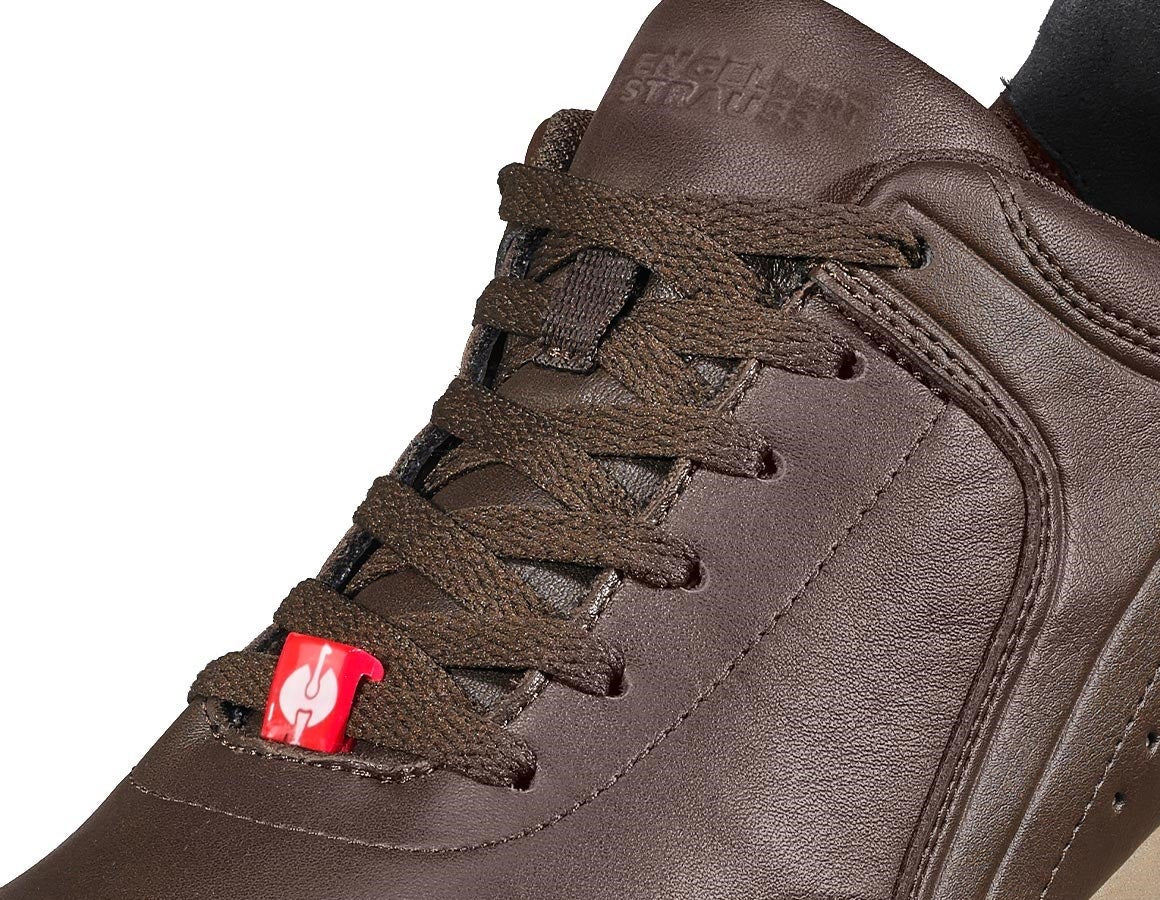 Detailed image S2 Safety shoes e.s. Leda chestnut