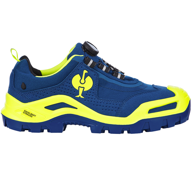Primary image S3 Safety shoes e.s. Kastra II low royalblue/high-vis yellow