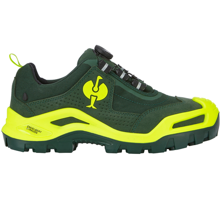 Primary image S3 Safety shoes e.s. Kastra II low green/high-vis yellow