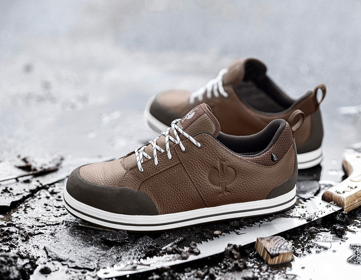 Main action image S3 Safety shoes e.s. Spes II low chestnut