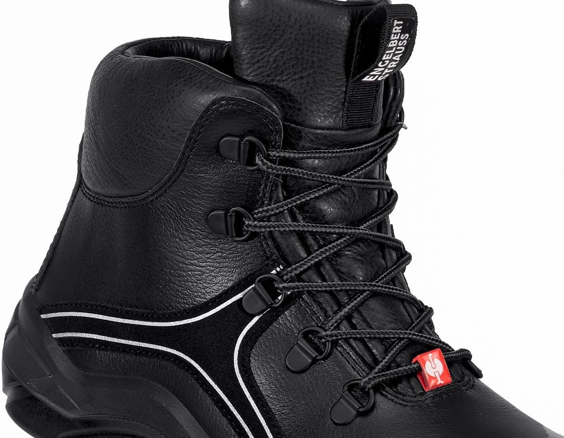 Detailed image S3 Safety boots e.s. Hadar black/white