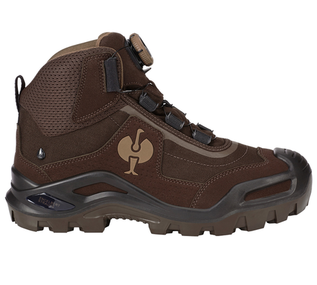Primary image S3 Safety boots e.s. Kastra II mid chestnut/hazelnut