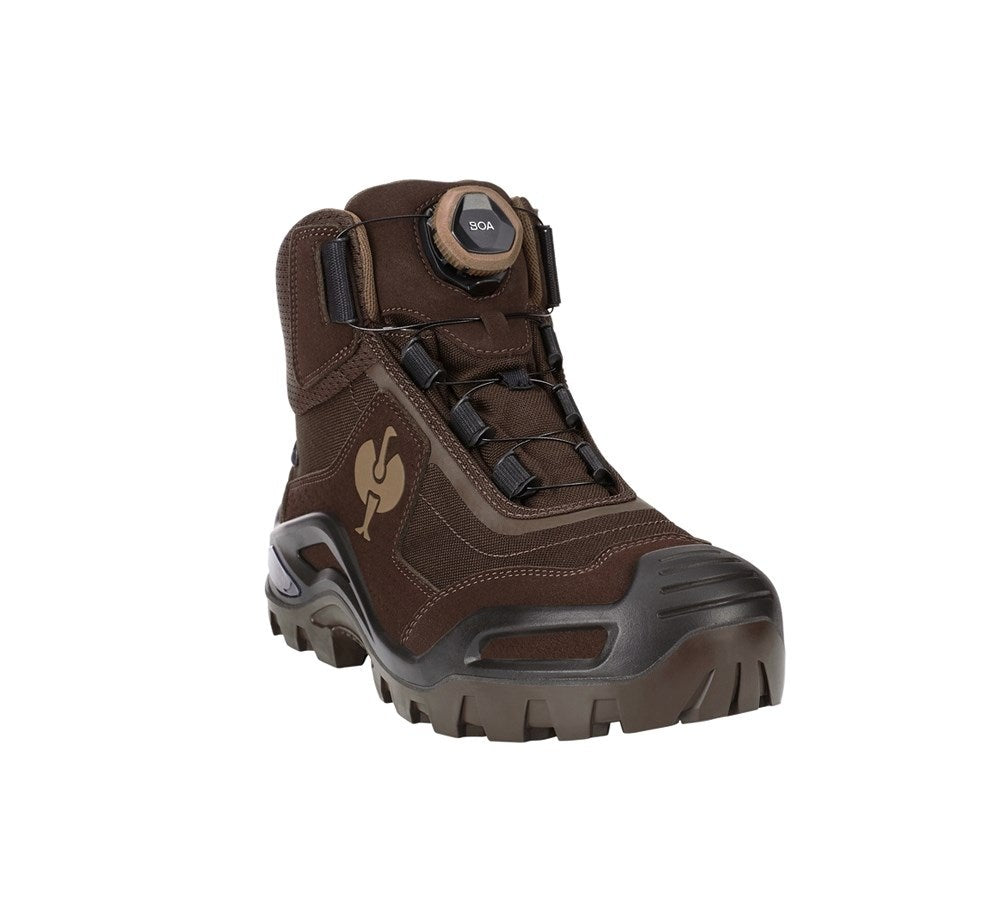 Secondary image S3 Safety boots e.s. Kastra II mid chestnut/hazelnut