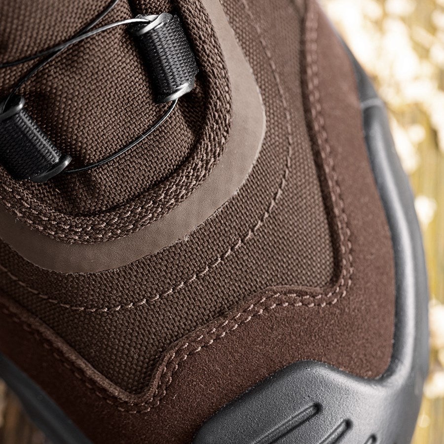 Detailed image S3 Safety boots e.s. Kastra II mid chestnut/hazelnut