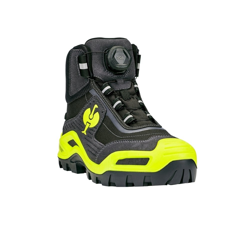 Secondary image S3 Safety boots e.s. Kastra II mid anthracite/high-vis yellow