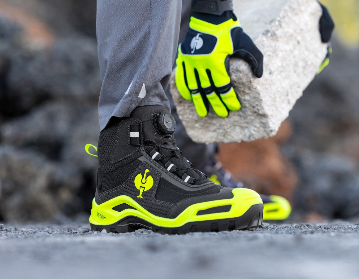Additional image 1 S3 Safety boots e.s. Kastra II mid anthracite/high-vis yellow