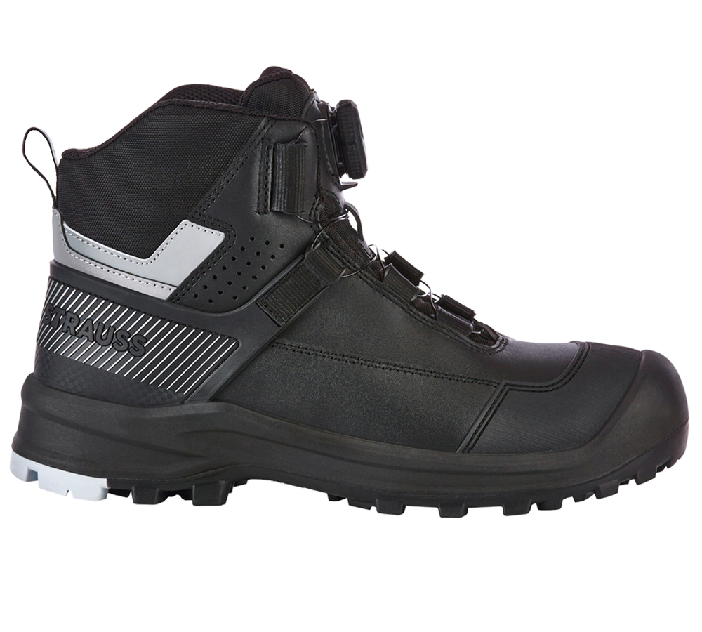 Primary image S3 Safety boots e.s. Sawato mid black/silver