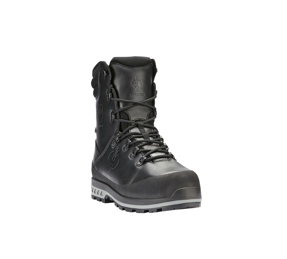 Secondary image S6 Forestry safety boots e.s. Triton high black