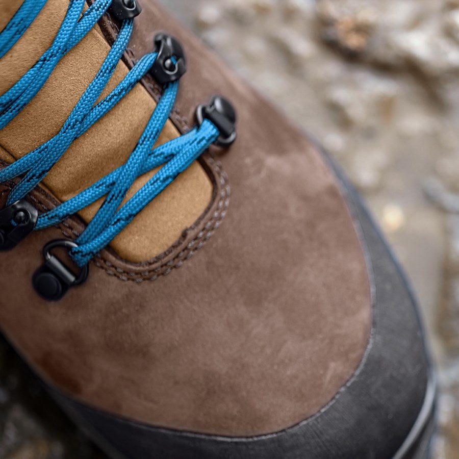 Detailed image S7L Safety boots e.s. Alrakis II mid bark/walnut/atoll