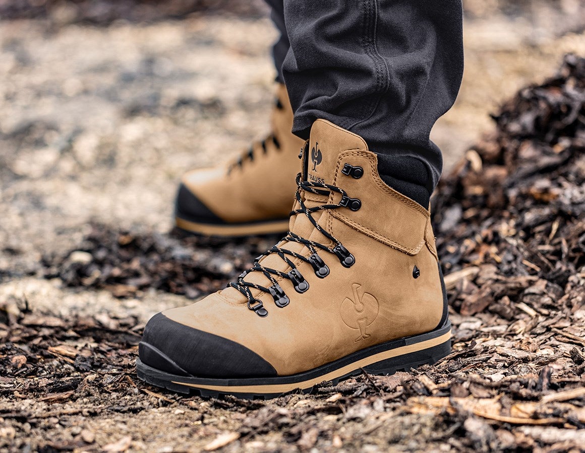 Additional image 1 S7L Safety boots e.s. Alrakis II mid almondbrown/black