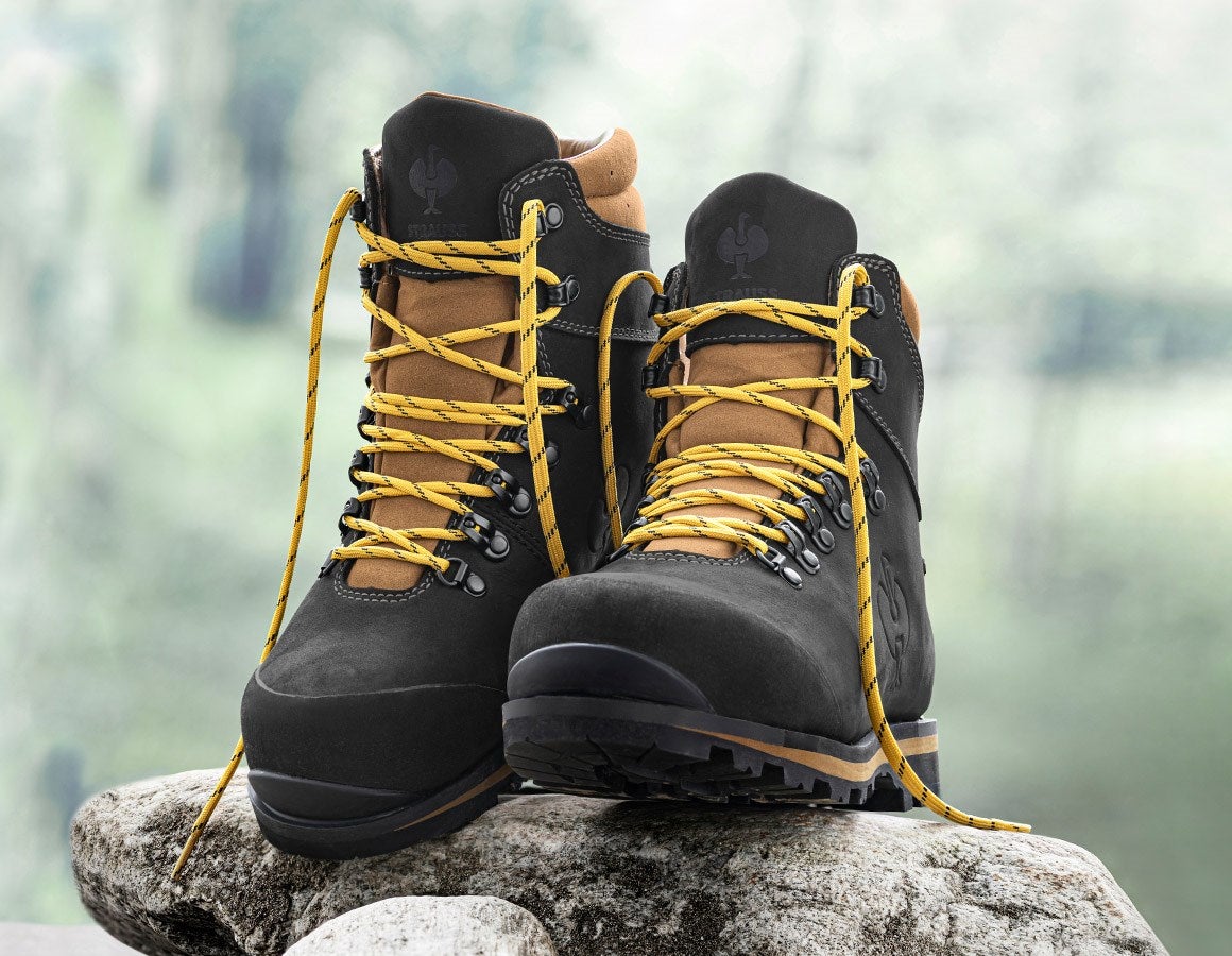 Additional image 2 S7L Safety boots e.s. Alrakis II mid black/walnut/wheat