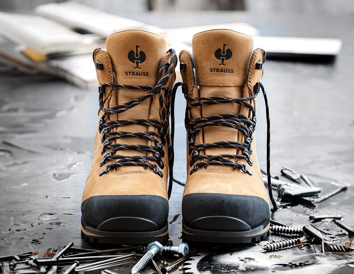 Additional image 2 S7L Safety boots e.s. Alrakis II mid almondbrown/black