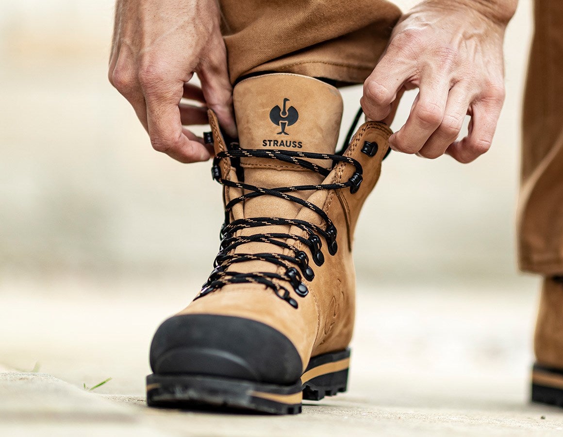 Additional image 3 S7L Safety boots e.s. Alrakis II mid almondbrown/black
