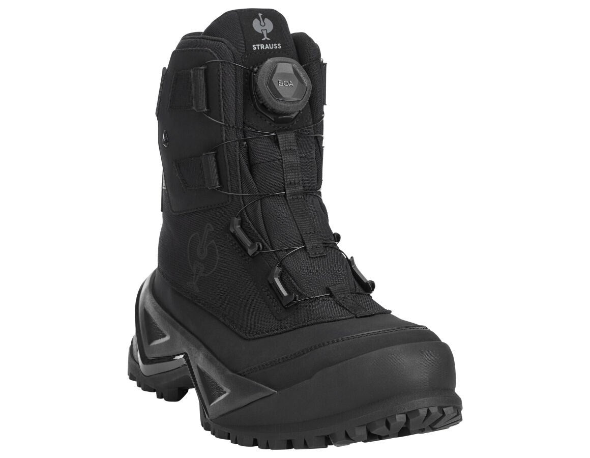 Secondary image S7S Safety boots Strauss.7002 high black