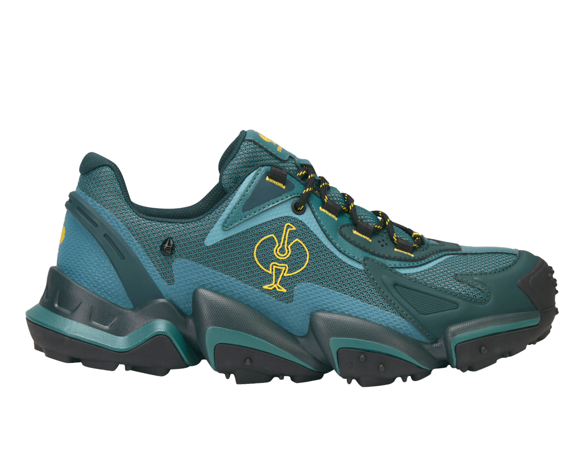 Primary image S7S Safety shoes e.s. Peoria low emeraldgreen/black