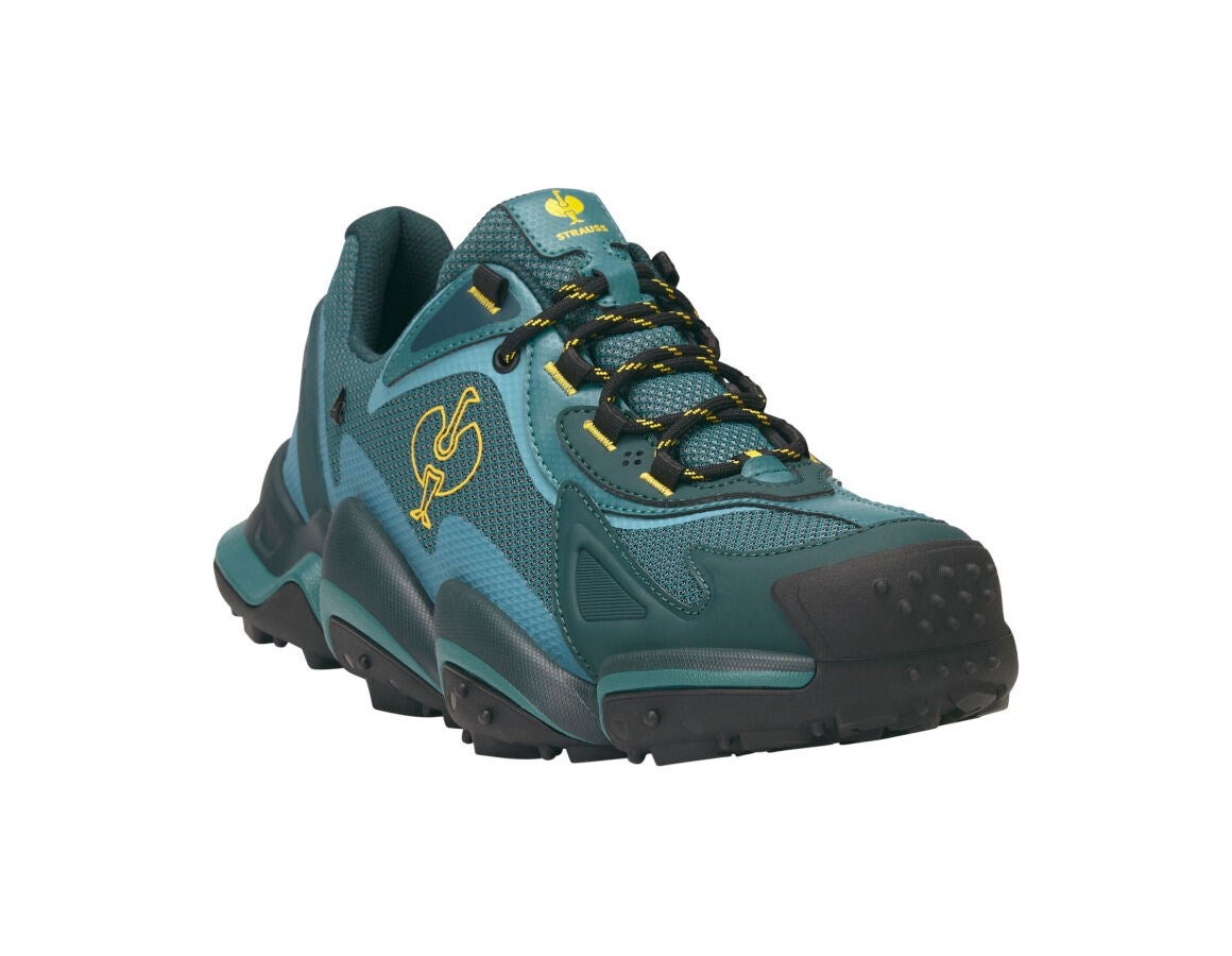 Secondary image S7S Safety shoes e.s. Peoria low emeraldgreen/black