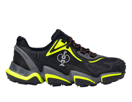 Primary image S7S Safety shoes e.s. Peoria low black/high-vis yellow
