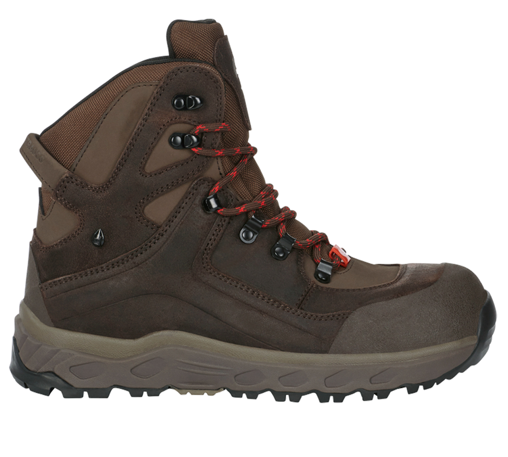 Primary image S7S Safety boots e.s. Siom-x12 mid chestnut/hazelnut