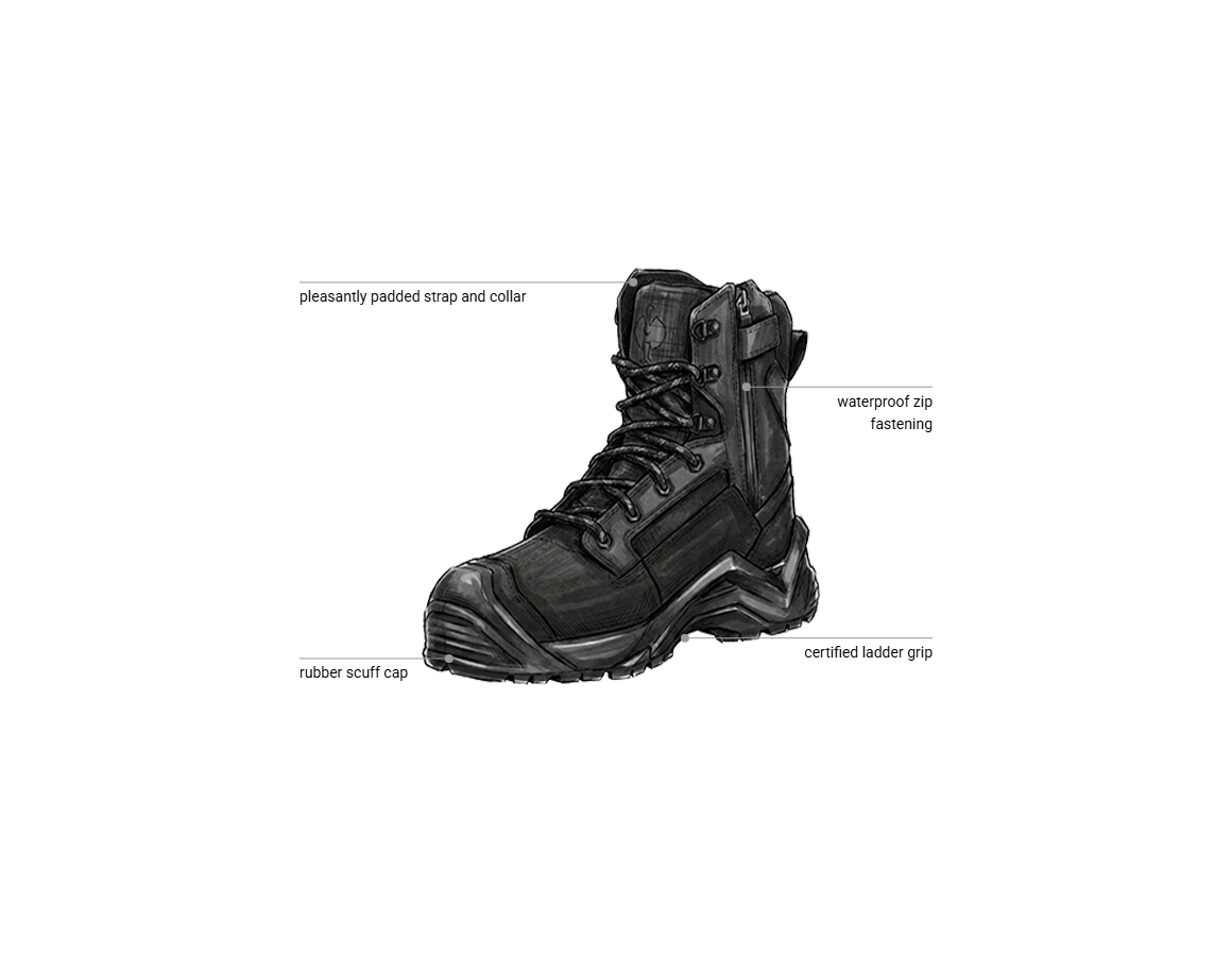 Additional image 2 S7 Safety boots Strauss.7004 high black