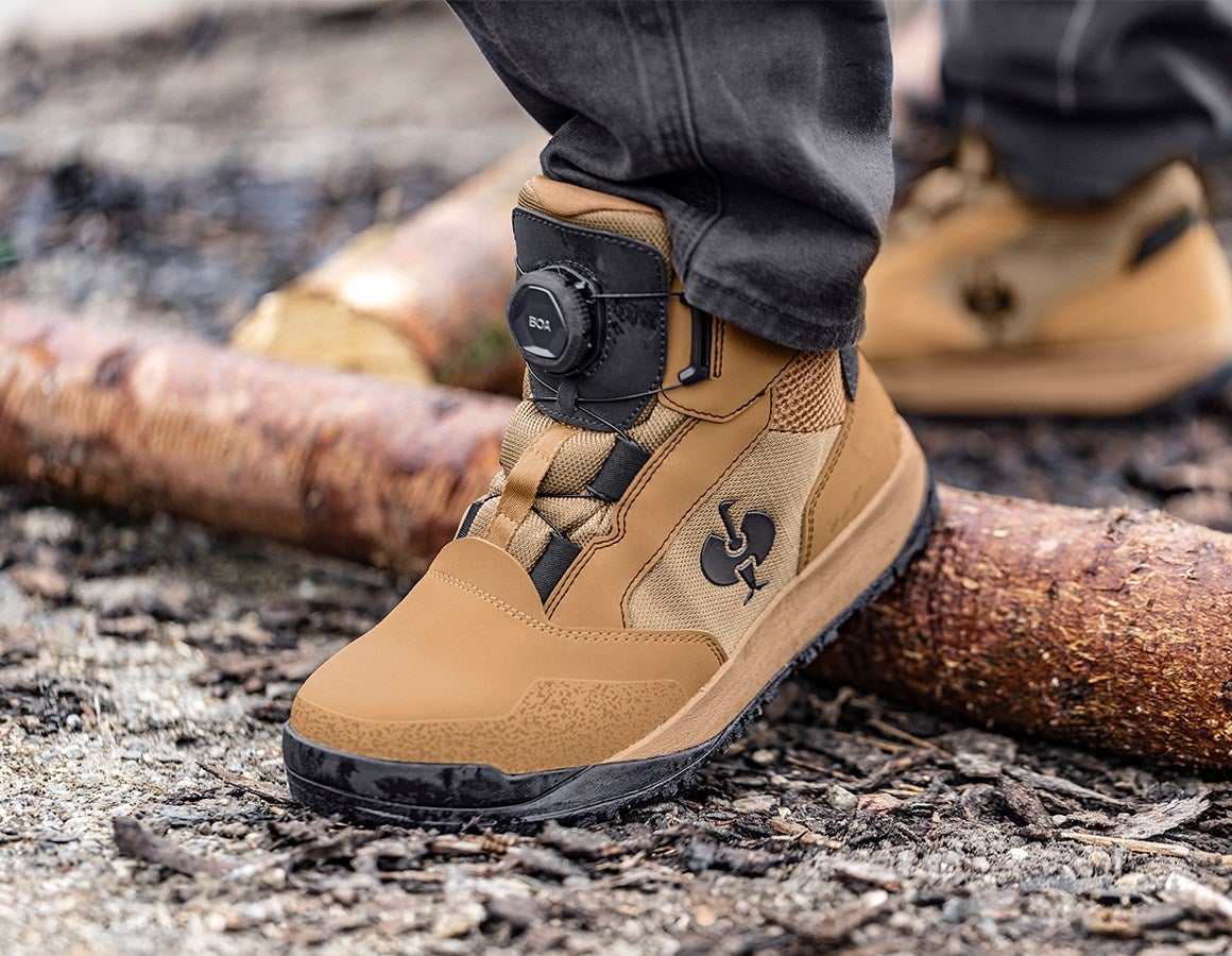 Additional image 1 S7 Safety boots e.s. Murcia mid almondbrown/black