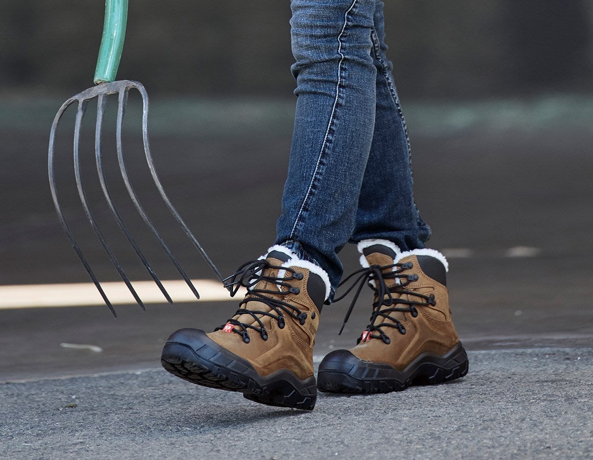 Additional image 1 S7 Safety boots e.s. Okomu mid brown