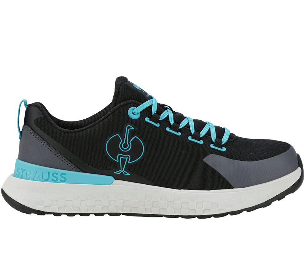 Primary image SB Safety shoes e.s. Comoe low black/lapisturquoise