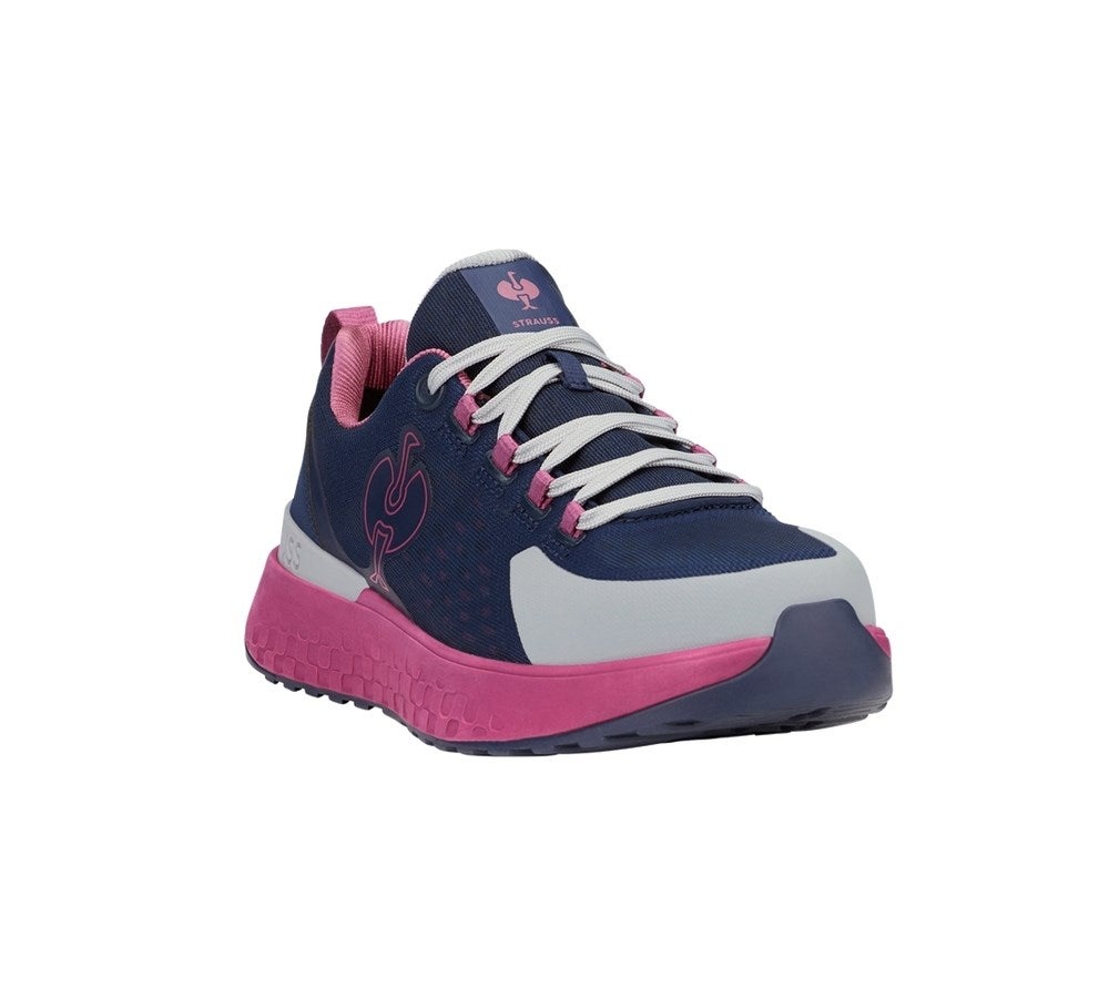 Secondary image SB Safety shoes e.s. Comoe low deepblue/tarapink