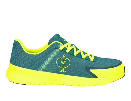 Primary image SB Safety shoes e.s. Taupo low emeraldgreen/high-vis yellow