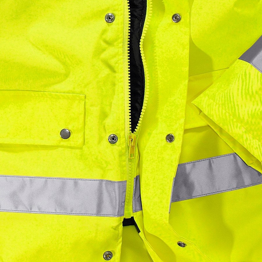 Detailed image STONEKIT High-vis parka high-vis yellow