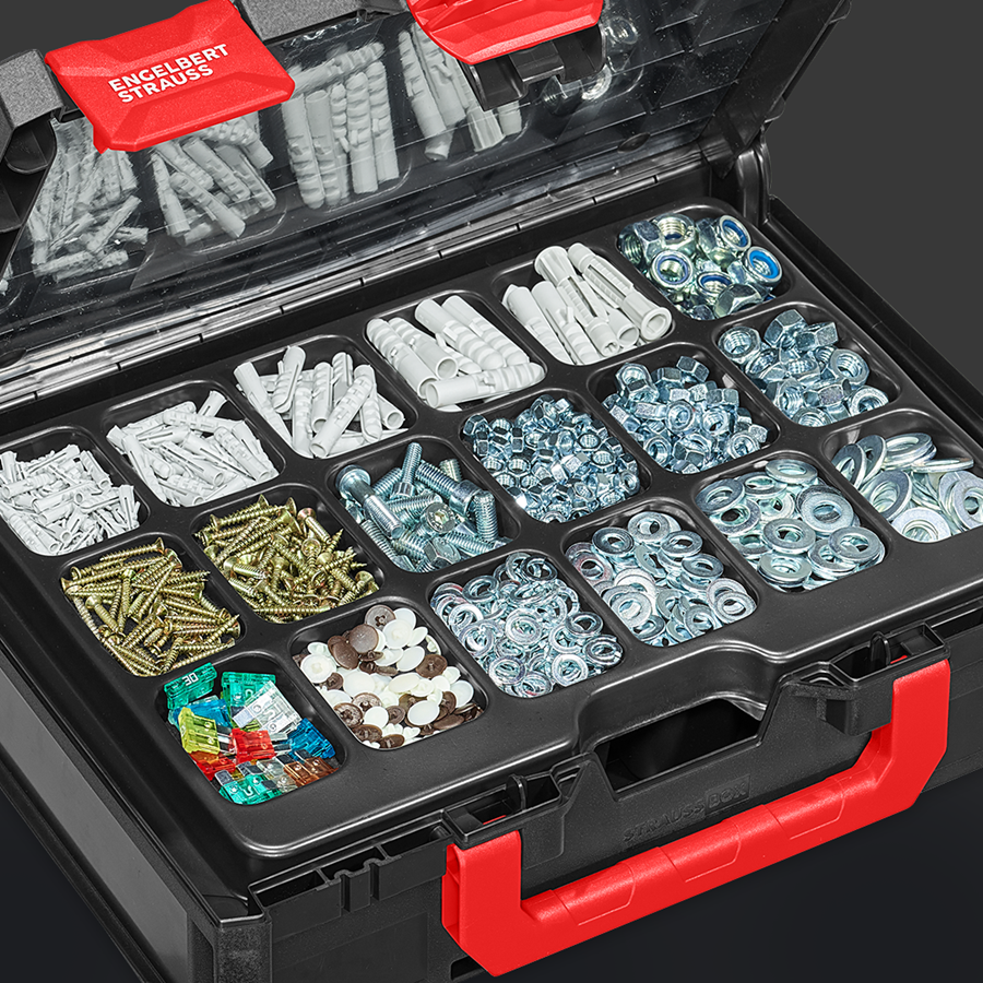 Detailed image STRAUSSbox tool insert 18 sections midi 118 undefined