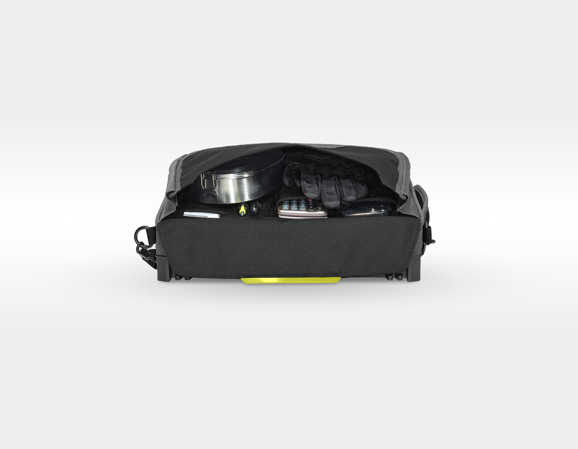 Additional image 5 STRAUSSbox laptop bag basaltgrey/acid yellow