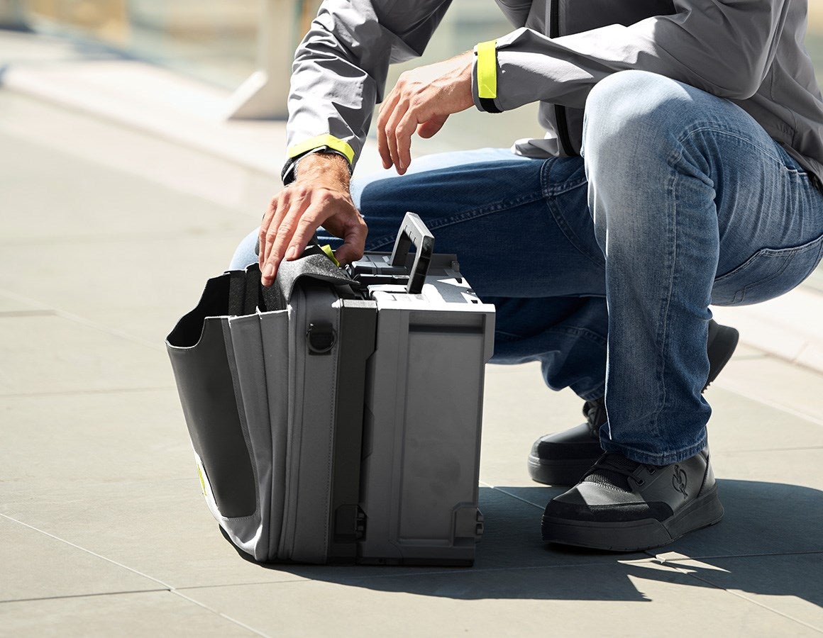 Additional image 4 STRAUSSbox laptop bag basaltgrey/acid yellow