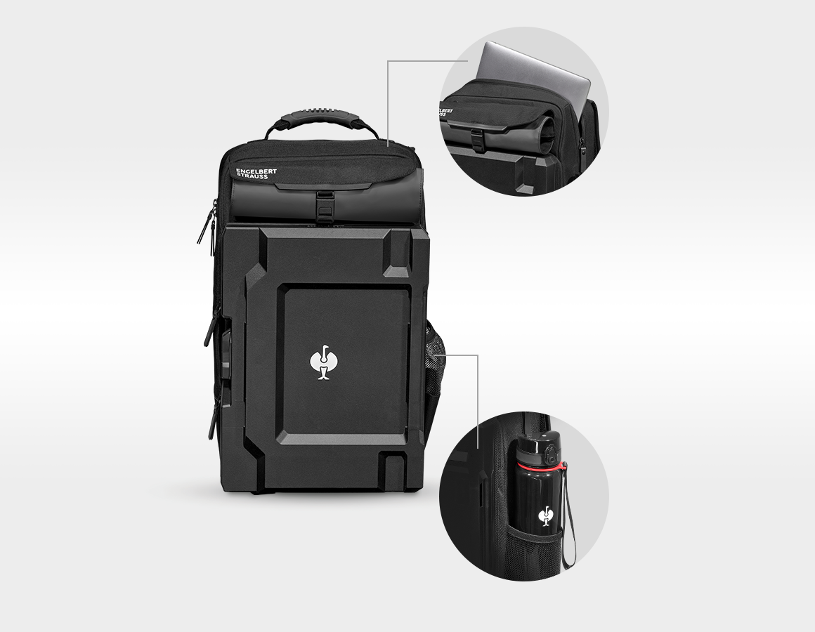 Additional image 6 STRAUSSbox backpack black