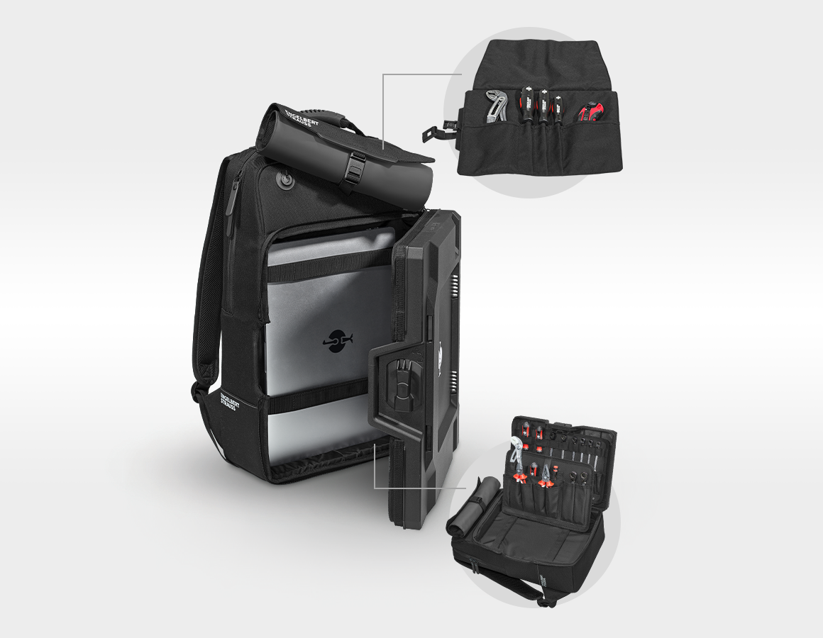 Additional image 1 STRAUSSbox backpack black