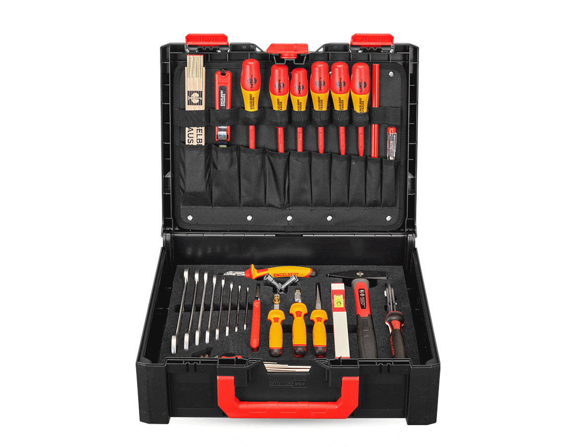 Primary image STRAUSSbox tool set 145 Electro Midi+