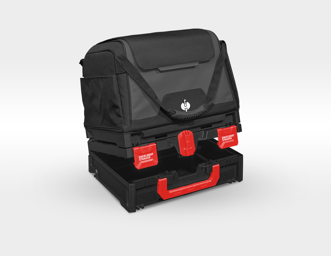 Additional image 1 STRAUSSbox tool bag, closed black