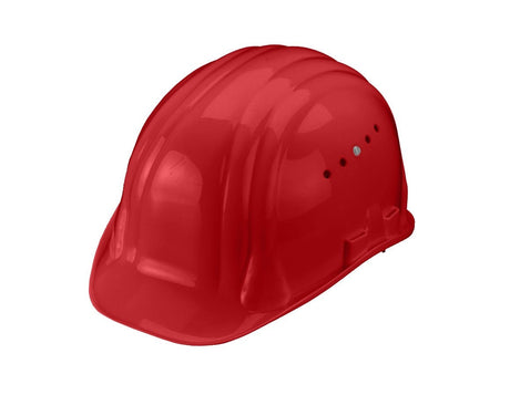 Primary image Safety helmet Baumeister, 6-point, rotary fastener red