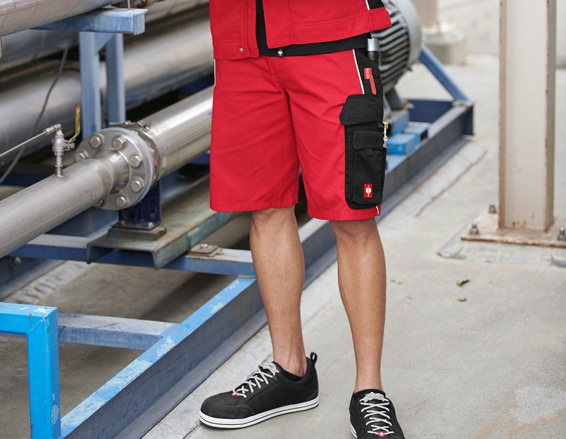 Main action image Shorts e.s.active red/black