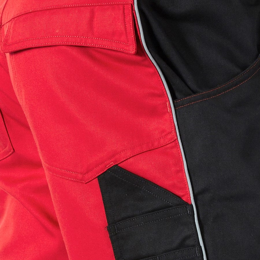 Detailed image Shorts e.s.active red/black