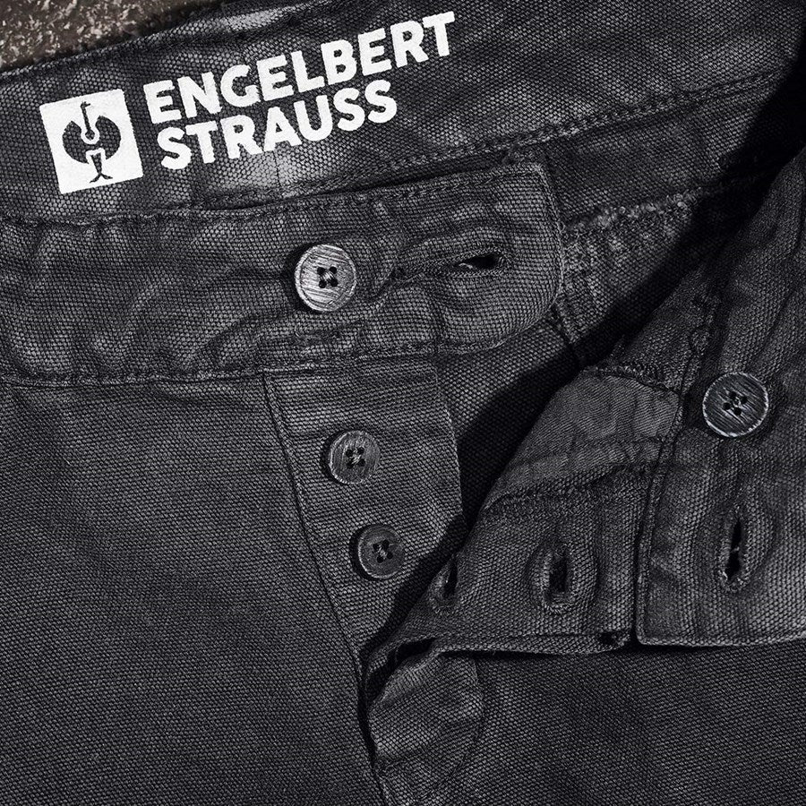 Detailed image Shorts e.s.botanica, ladies' natureblack