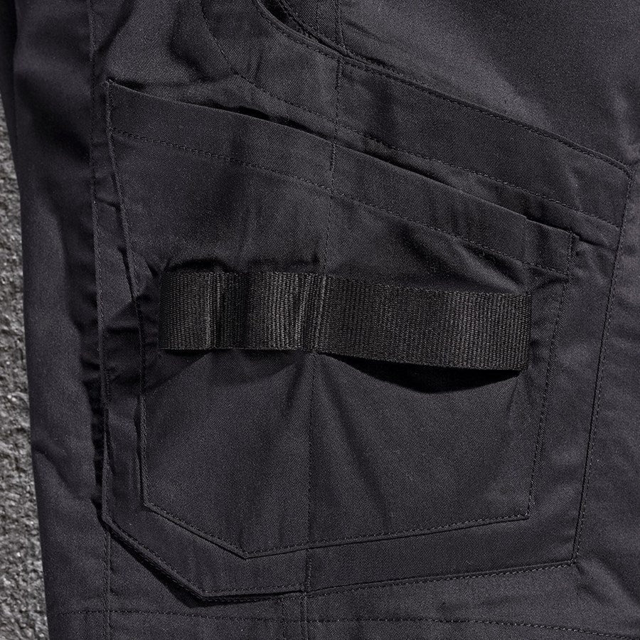 Detailed image Shorts e.s.concrete light, ladies' black