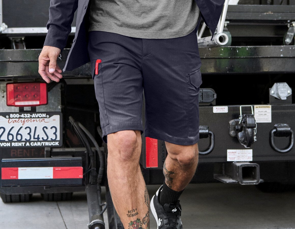 Main action image Shorts e.s.t:aktik light ripstop neroblue