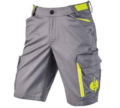 Primary image Shorts e.s.trail basaltgrey/acid yellow