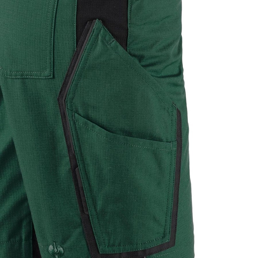 Detailed image Shorts e.s.vision, ladies' green/black