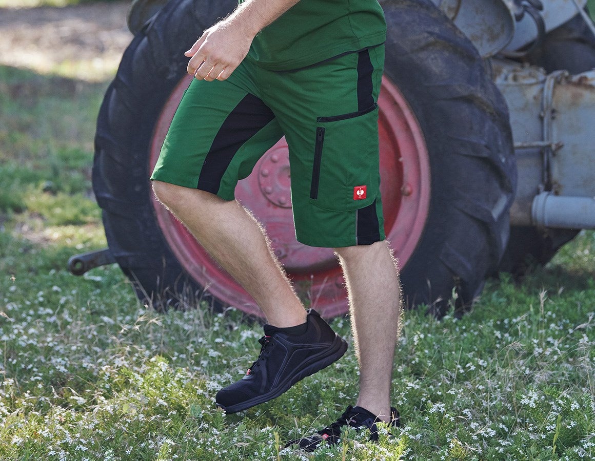 Main action image Shorts e.s.vision, men's green/black