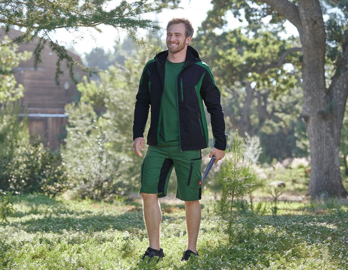 Additional image 1 Shorts e.s.vision, men's green/black