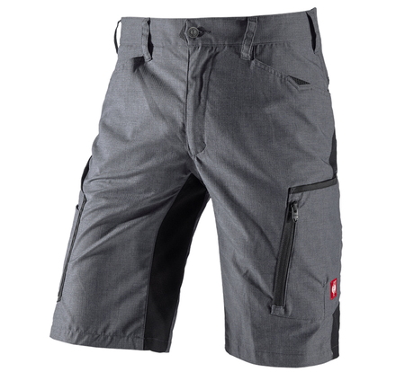 Primary image Shorts e.s.vision, men's cement melange/black