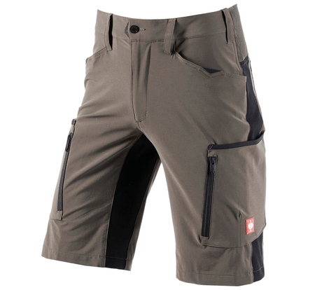 Primary image Shorts e.s.vision stretch, men's stone/black